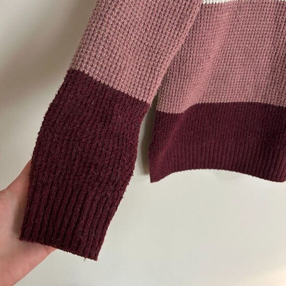 Hippie Rose Striped Crew Neck Sweater - Picture 5 of 7